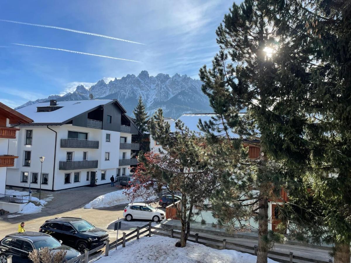 Appartamento A Dobbiaco Nel Cuore Delle Dolomiti Exteriör bild
